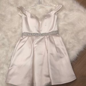 Sherri Hill cocktail dress - white